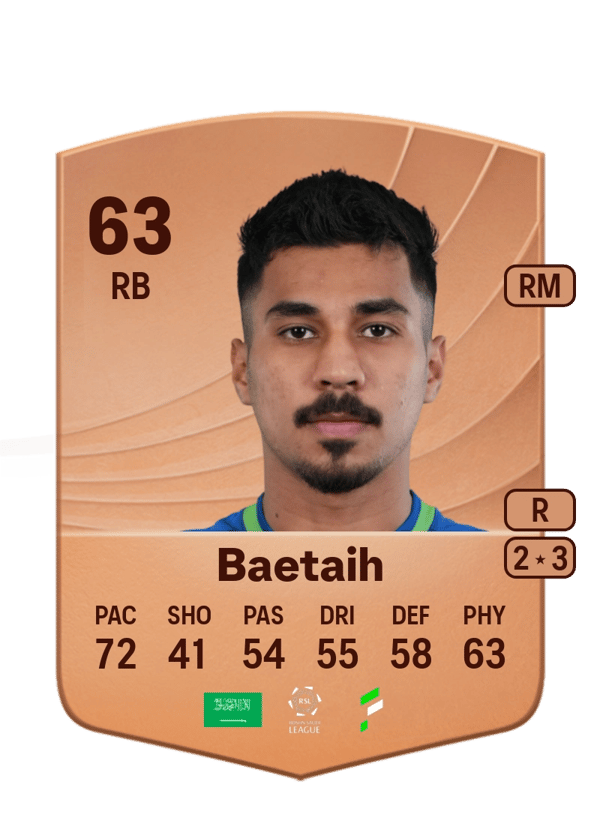 Saeed Baetaih 63 EA FC