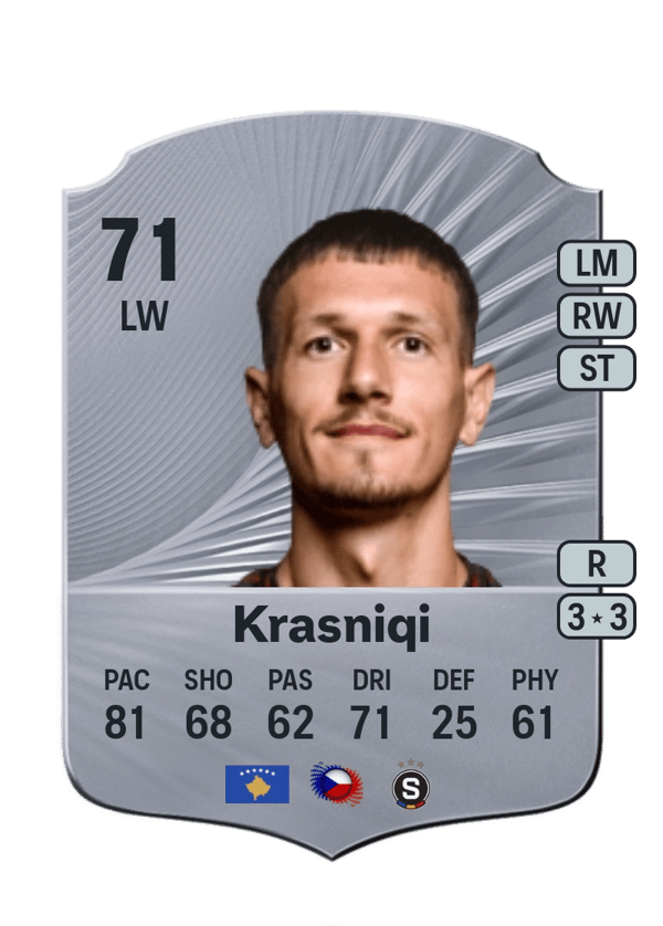 Krasniqi 71 EA FC