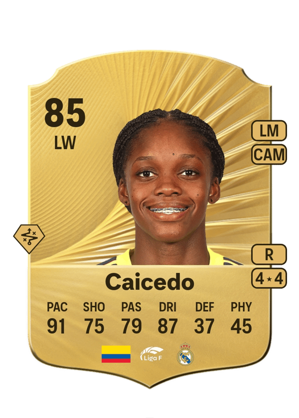 Linda Caicedo 85 EA FC