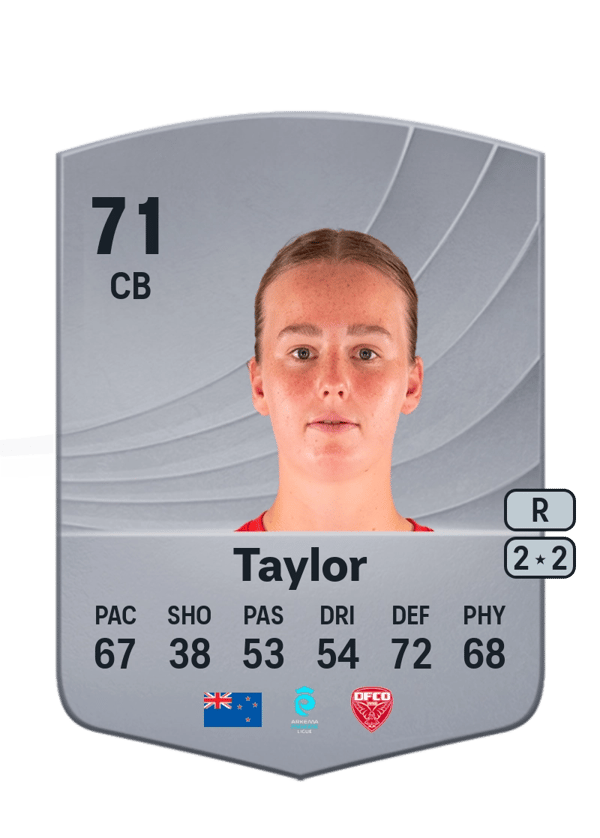 Kate Taylor 65 EA FC