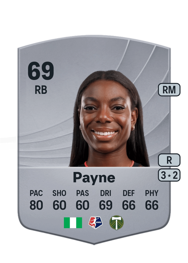 Nicole Payne 69 EA FC