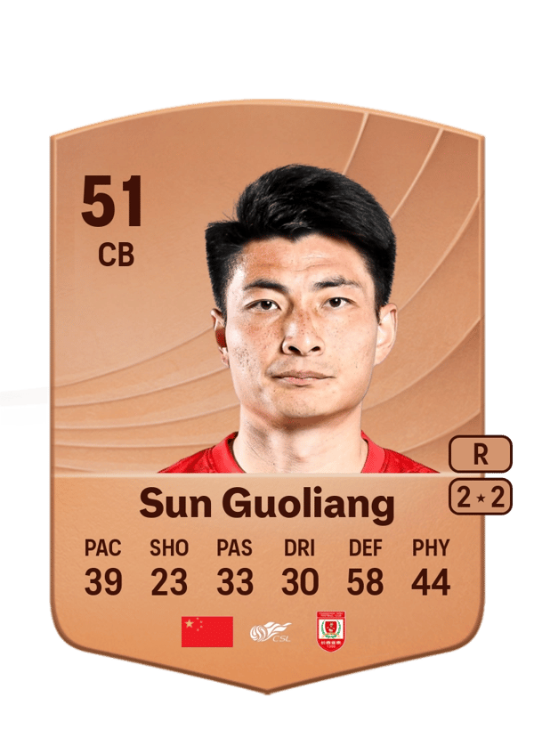 Sun Guoliang 51 EA FC