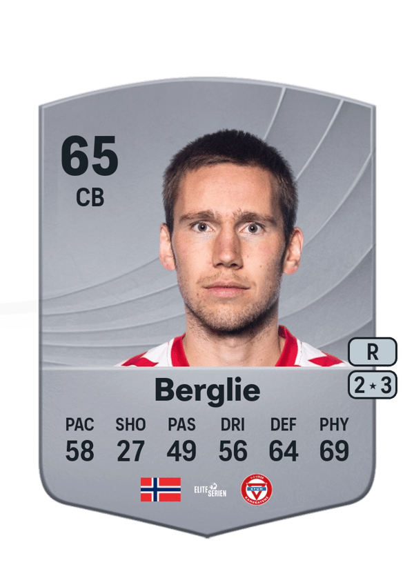 Fredrik Berglie 65 EA FC