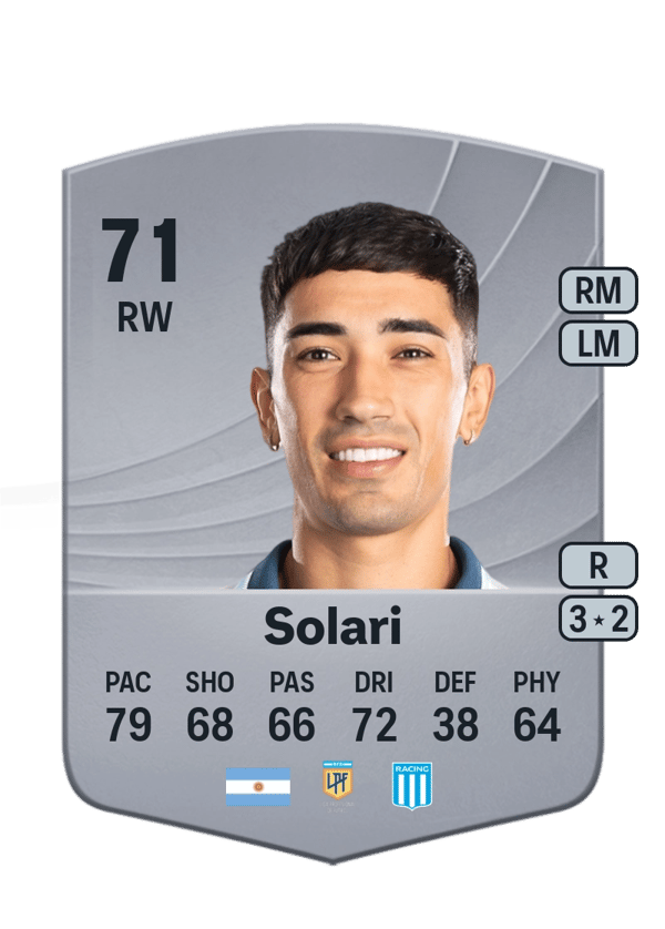 Santiago Solari 71 EA FC