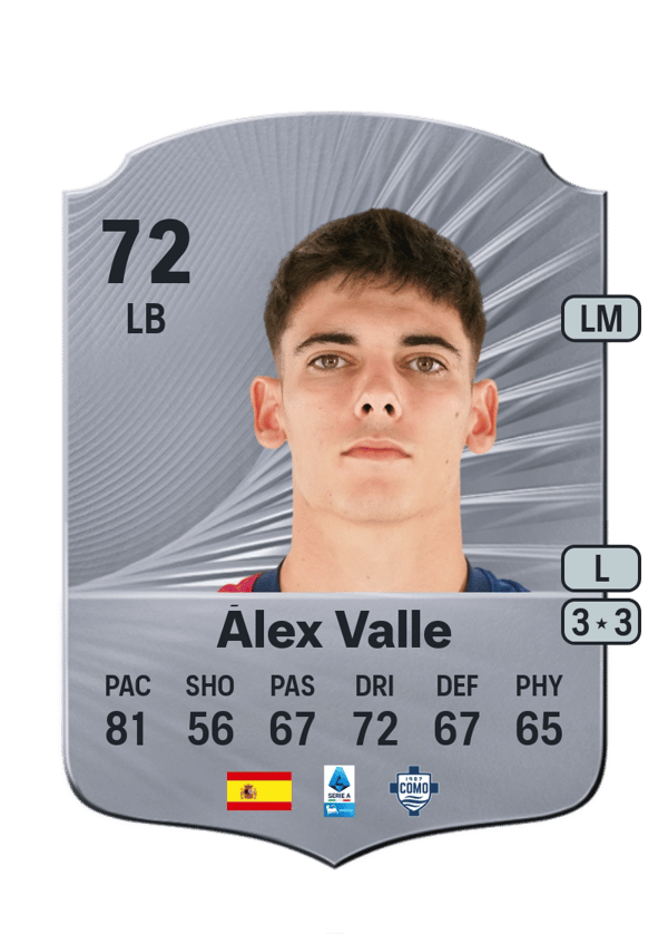 Álex Valle 72 EA FC