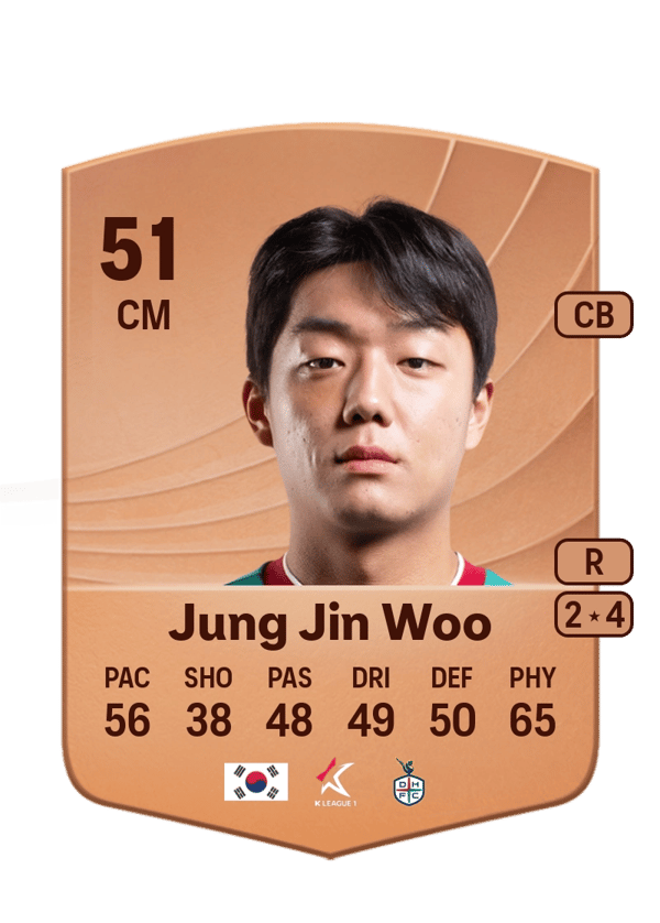 Jung Jin Woo 51 EA FC
