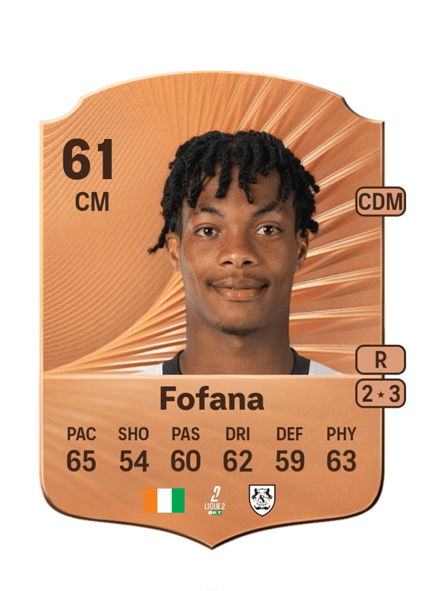 Ibrahim Fofana 61 EA FC