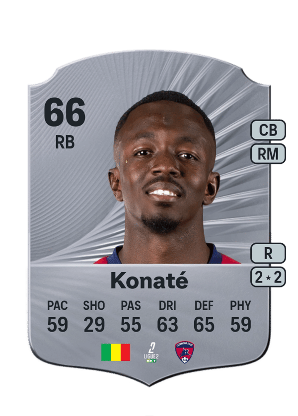 Konaté 67 EA FC