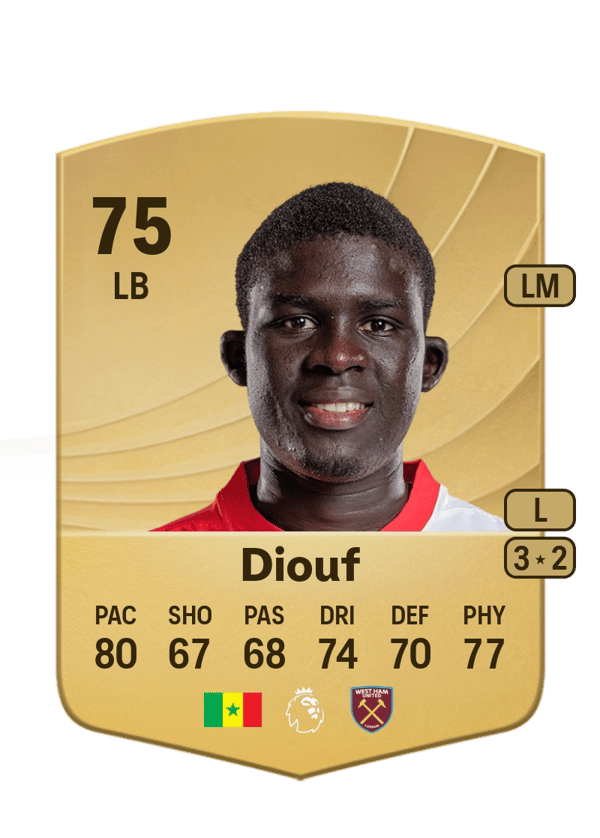 El Hadji Malick Diouf 75 EA FC