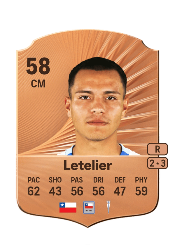 Nicolás Letelier 58 EA FC