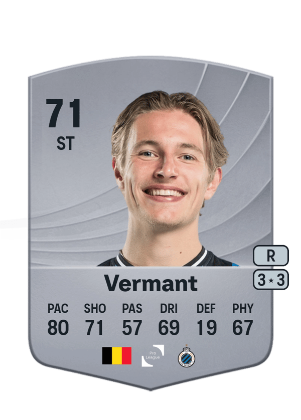 Romeo Vermant 71 EA FC