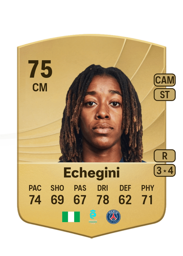 Jennifer Echegini 75 EA FC