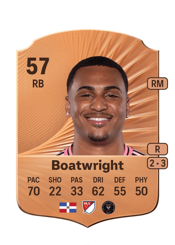 Israel Boatwright 57 EA FC