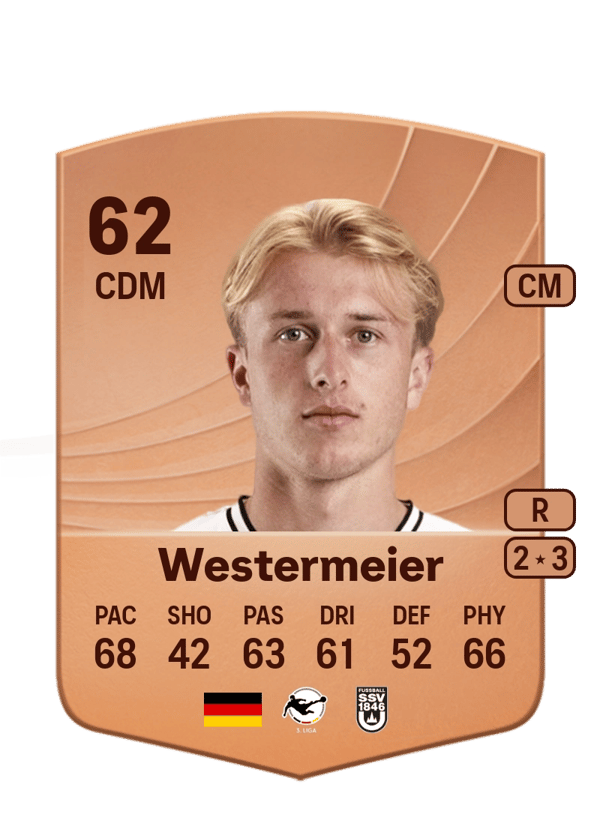 Ben Westermeier 62 EA FC