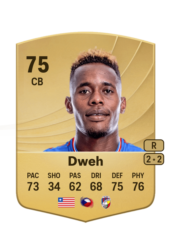 Sampson Dweh 75 EA FC
