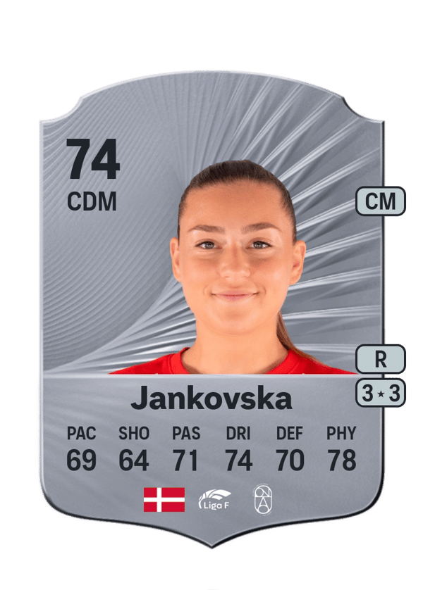 Sarah Jankovska 74 EA FC