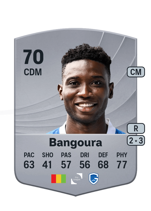 Ibrahima Sory Bangoura 70 EA FC