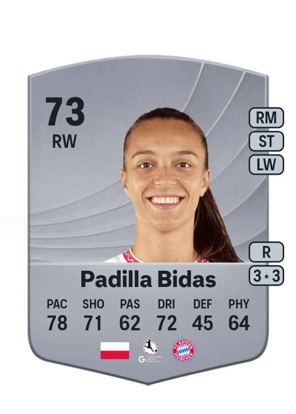 Natalia Padilla Bidas 73 EA FC