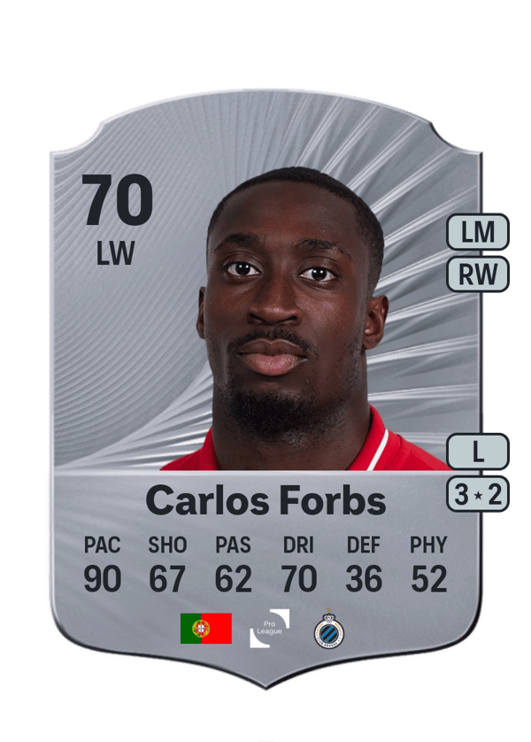 Carlos Forbs 70 EA FC