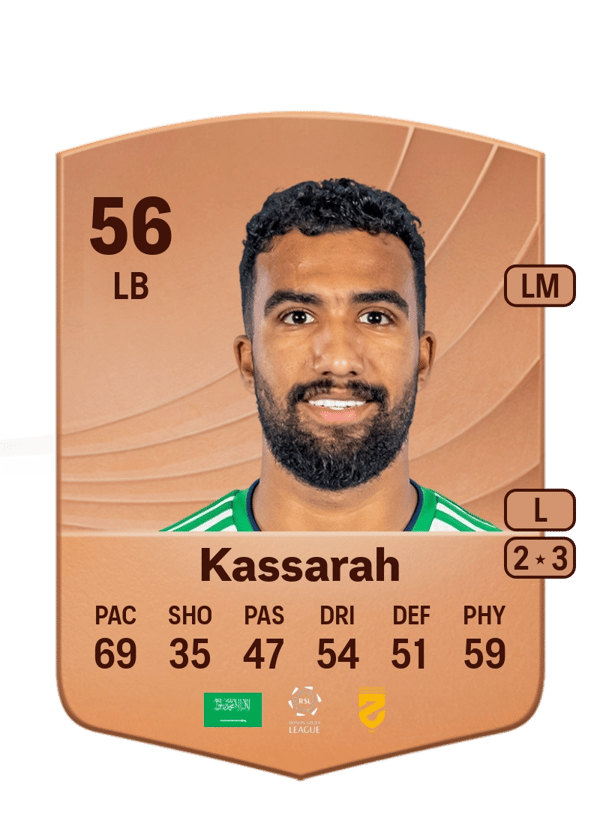 Ahmed Kassarah 56 EA FC