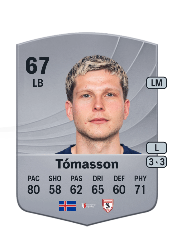 Logi Tómasson 67 EA FC