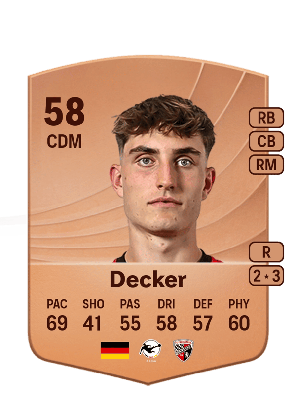 Elias Decker 58 EA FC