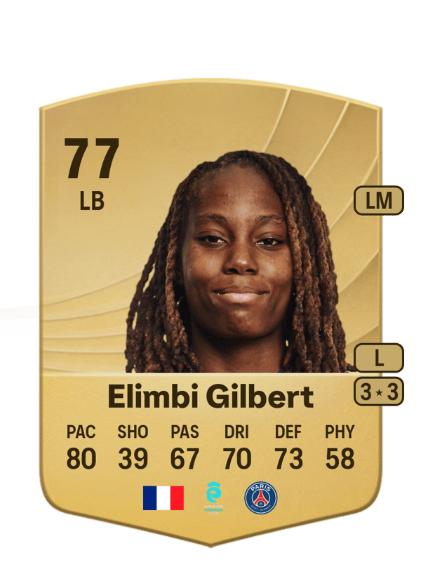 Tara Elimbi Gilbert 77 EA FC
