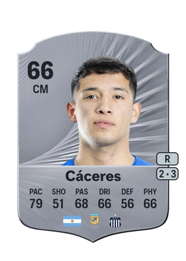 Mateo Cáceres 66 EA FC