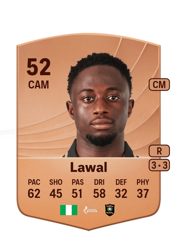 Samson Lawal 52 EA FC