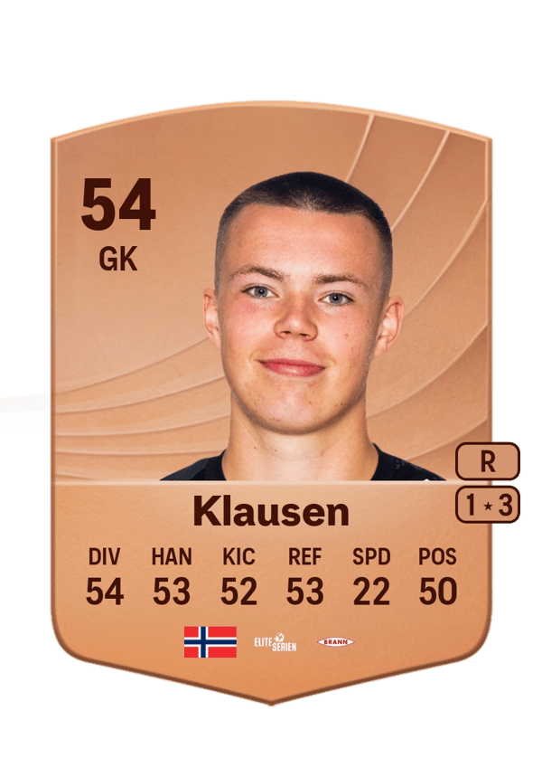 Mathias Engevik Klausen 54 EA FC