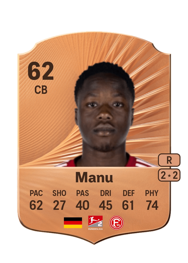 King Samuel Manu 62 EA FC