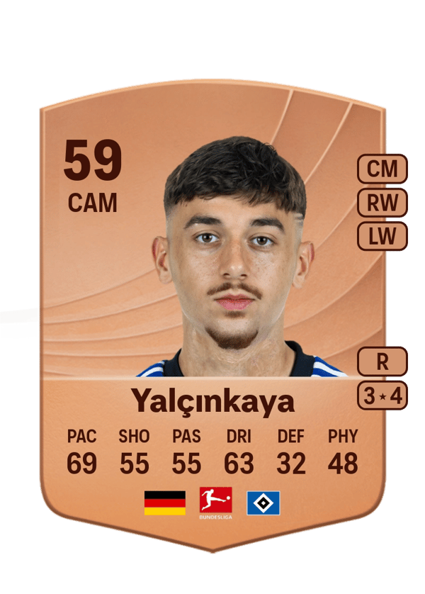 Bilal Yalçınkaya 58 EA FC