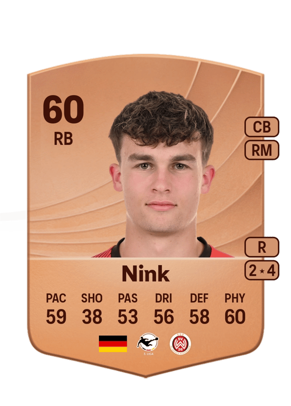 Ben Nink 60 EA FC