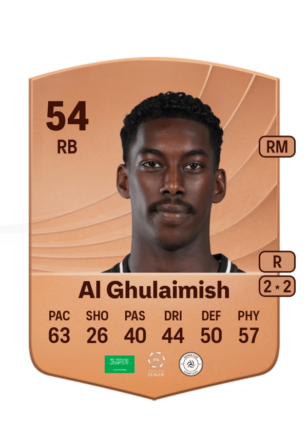 Nawaf Al Ghulaimish 54 EA FC