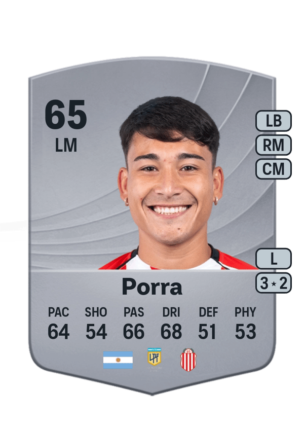 Tomás Porra 65 EA FC
