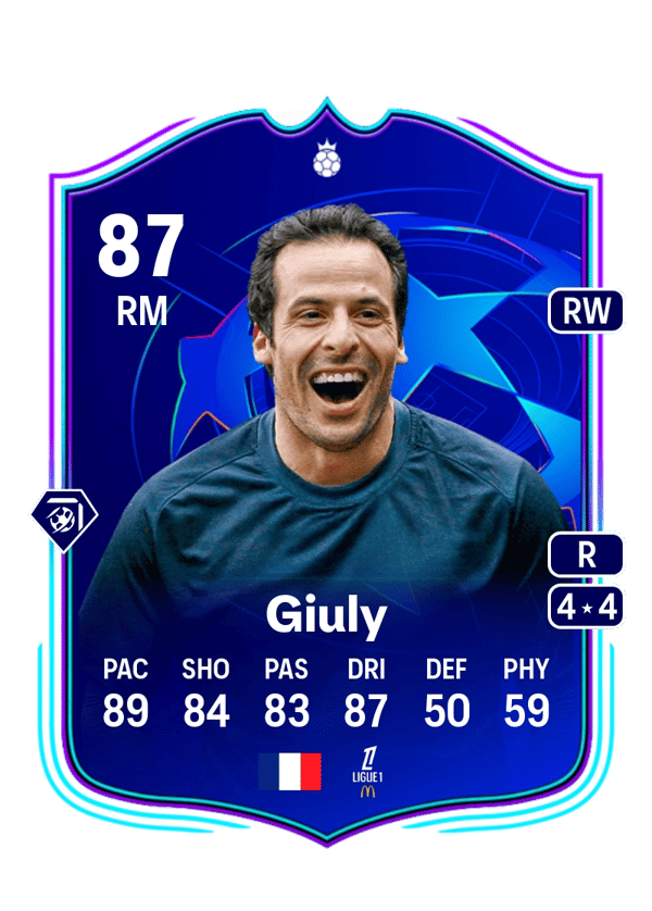 Ludovic Giuly 87 EA FC