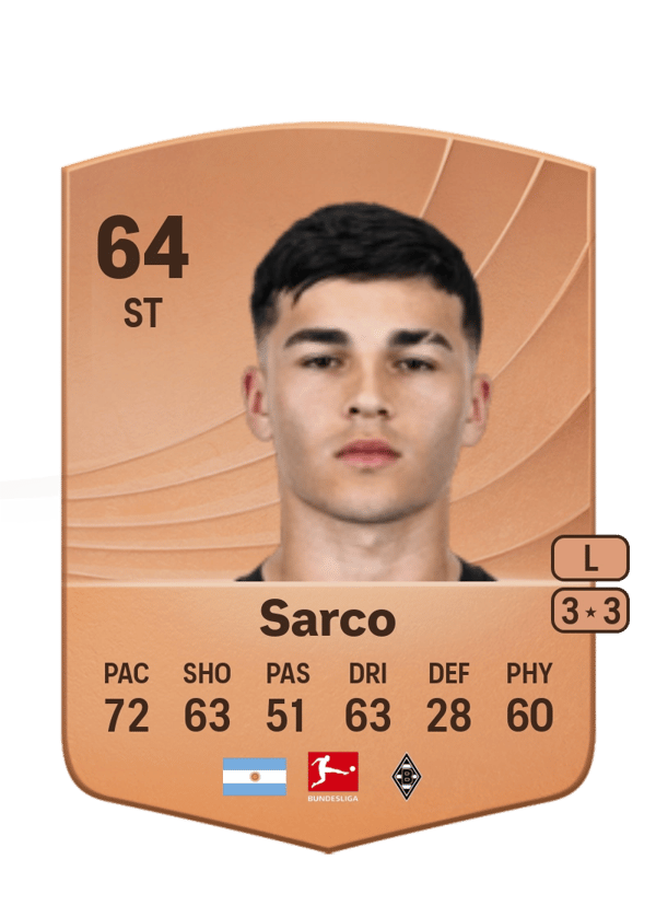 Alejo Sarco 64 EA FC