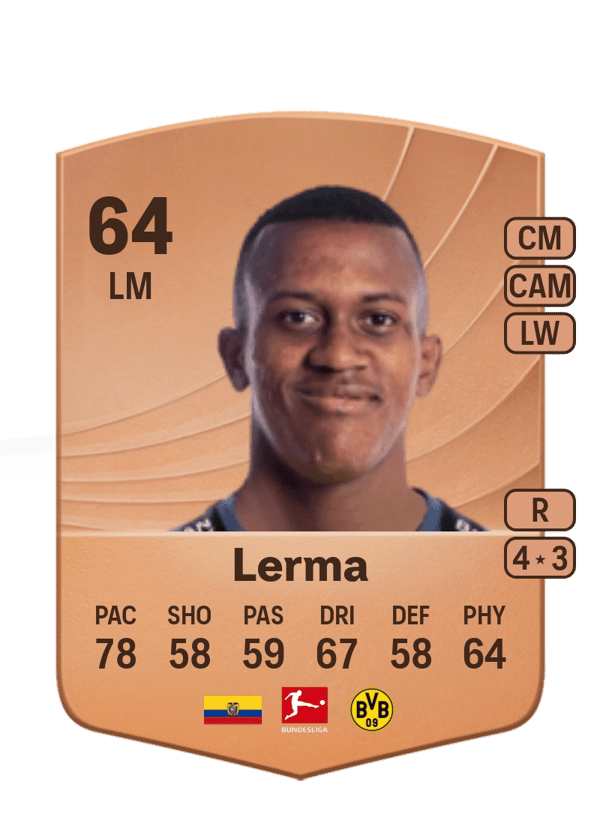 Justin Lerma 64 EA FC