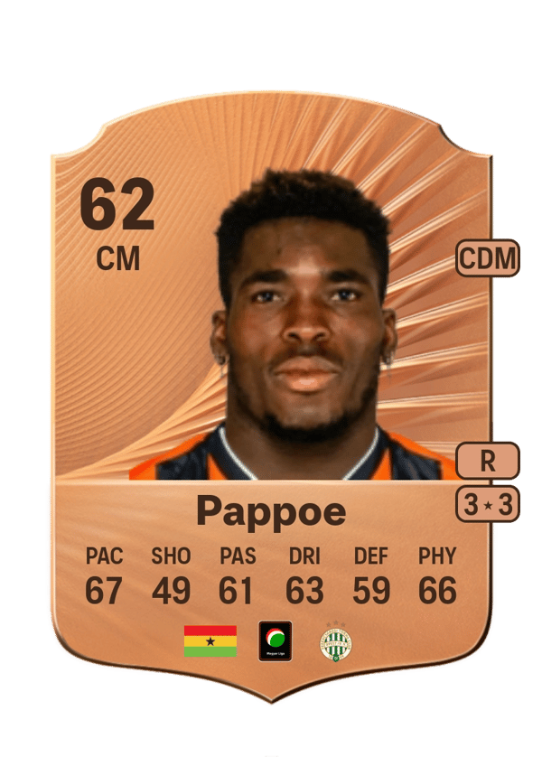 Isaac Pappoe 62 EA FC