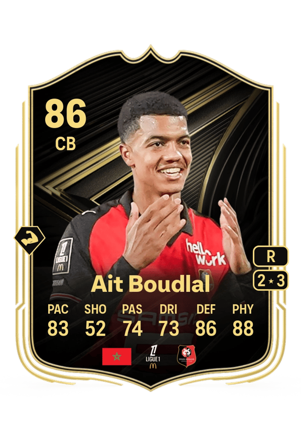 Abdelhamid Ait Boudlal 86 EA FC