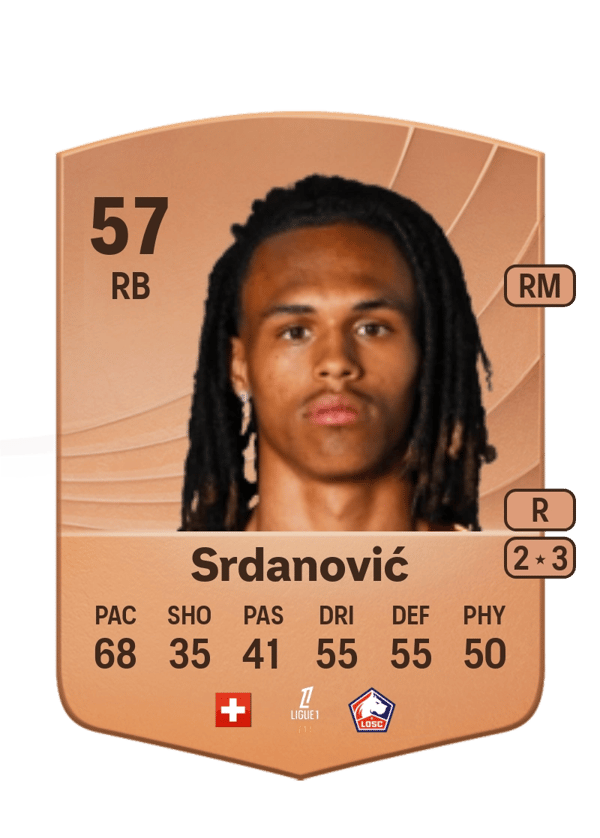 Loun Srdanović 57 EA FC