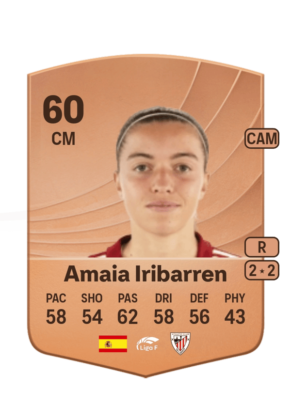 Amaia Iribarren 60 EA FC