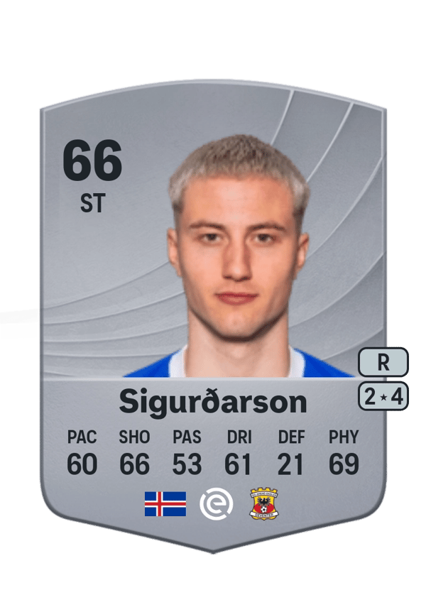 Stefán Ingi Sigurðarson 66 EA FC