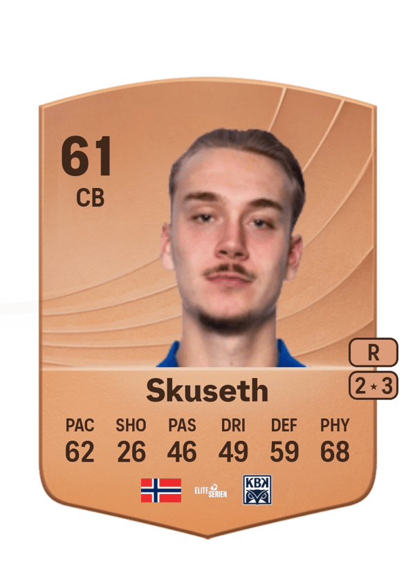 Nikolai Skuseth 61 EA FC