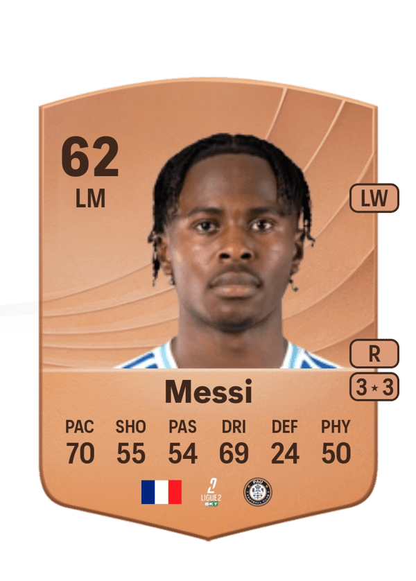 Rayane Messi 62 EA FC
