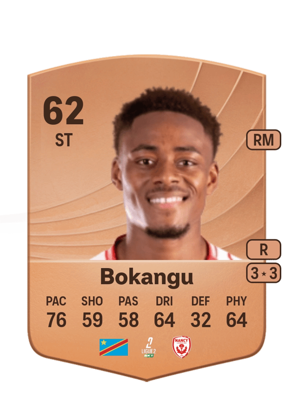 Brandon Bokangu 62 EA FC
