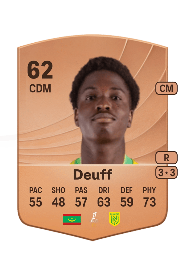 Bahmed Deuff 62 EA FC