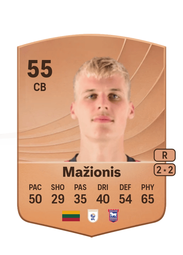 Jokūbas Mažionis 55 EA FC