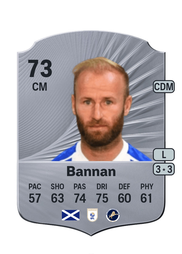 Barry Bannan 73 EA FC