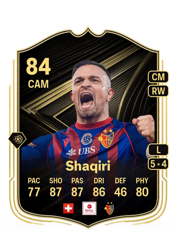 Xherdan Shaqiri 84 EA FC